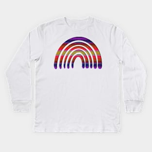 rainbow since 1970 Kids Long Sleeve T-Shirt